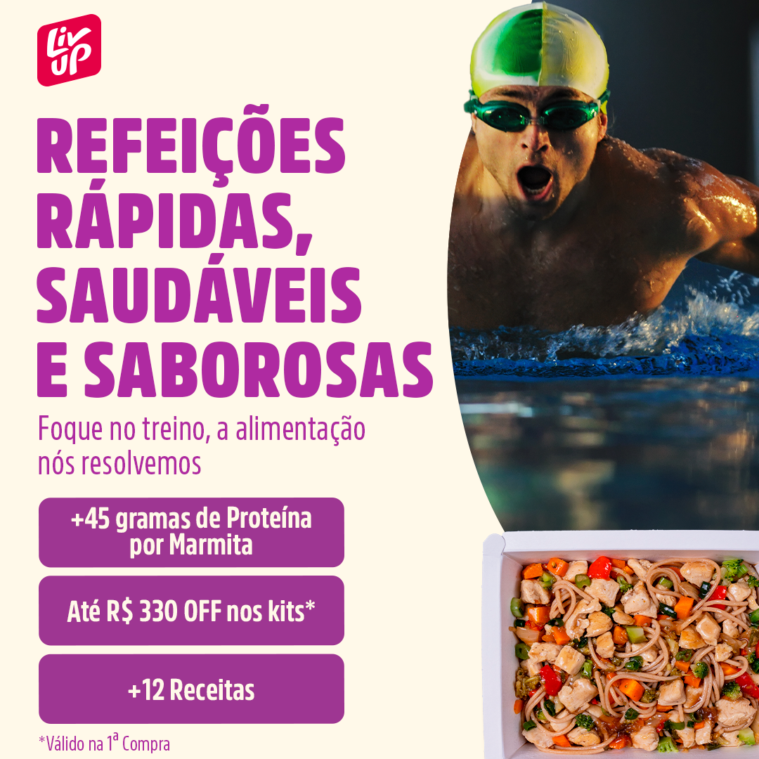 Liv Up Facebook ad: Sua rotina merece praticidade