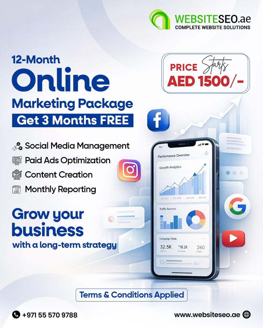 Websiteseo.ae Facebook ad