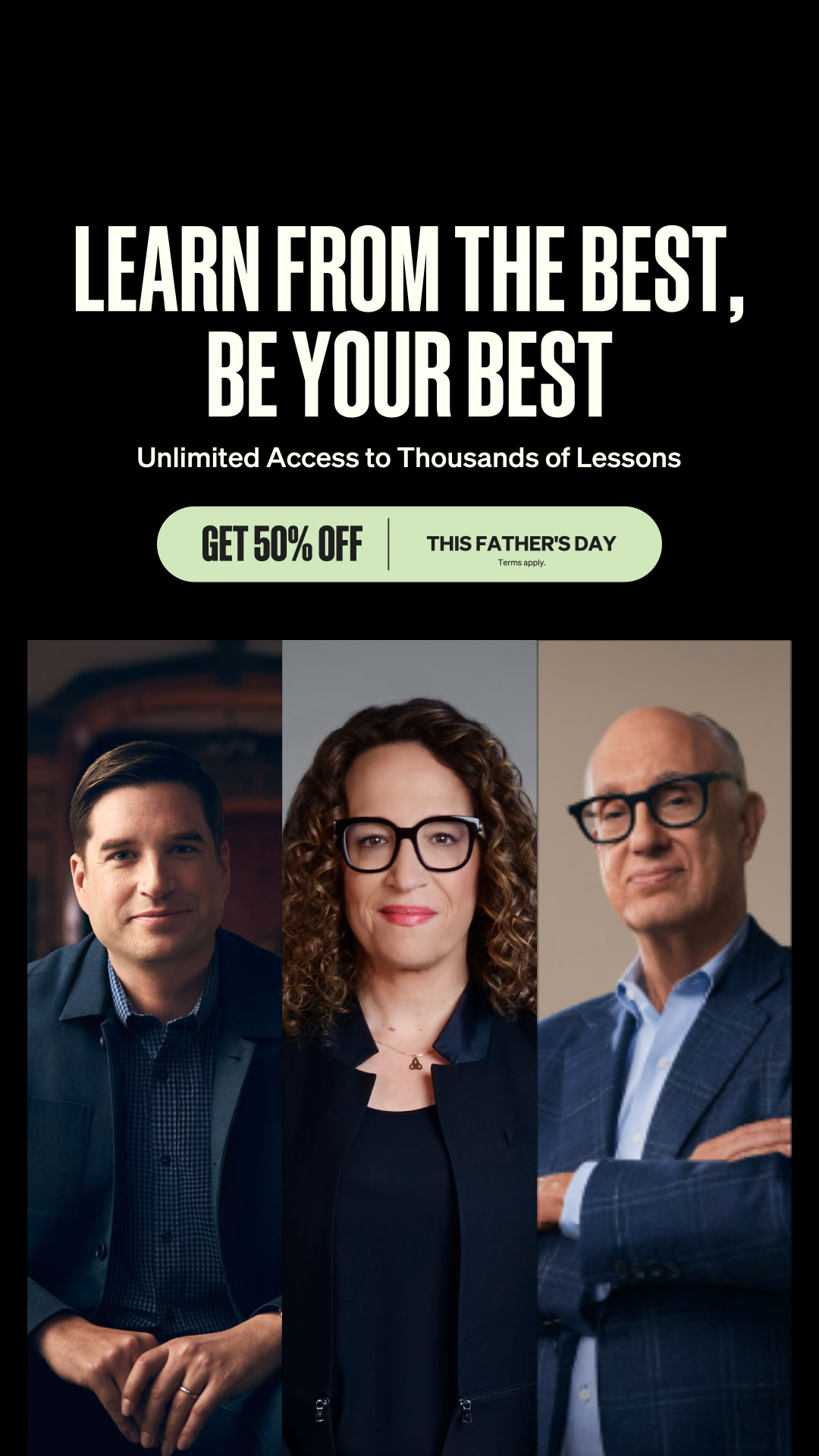MasterClass Facebook ad