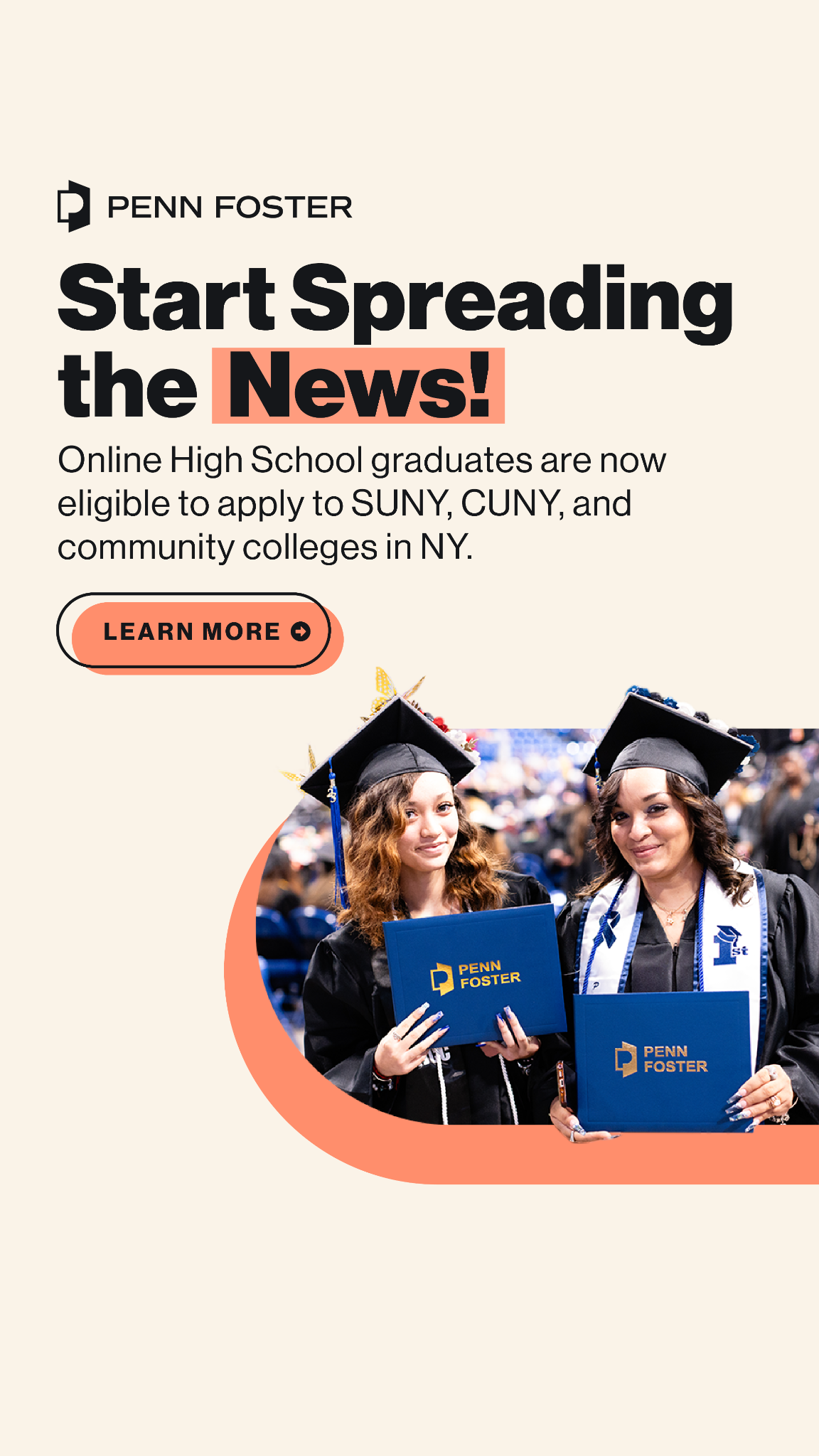 Penn Foster Facebook ad