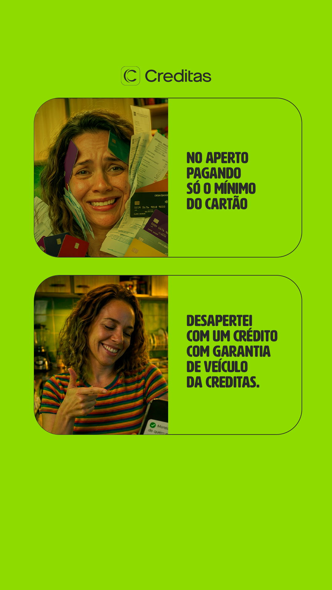 Creditas Facebook ad