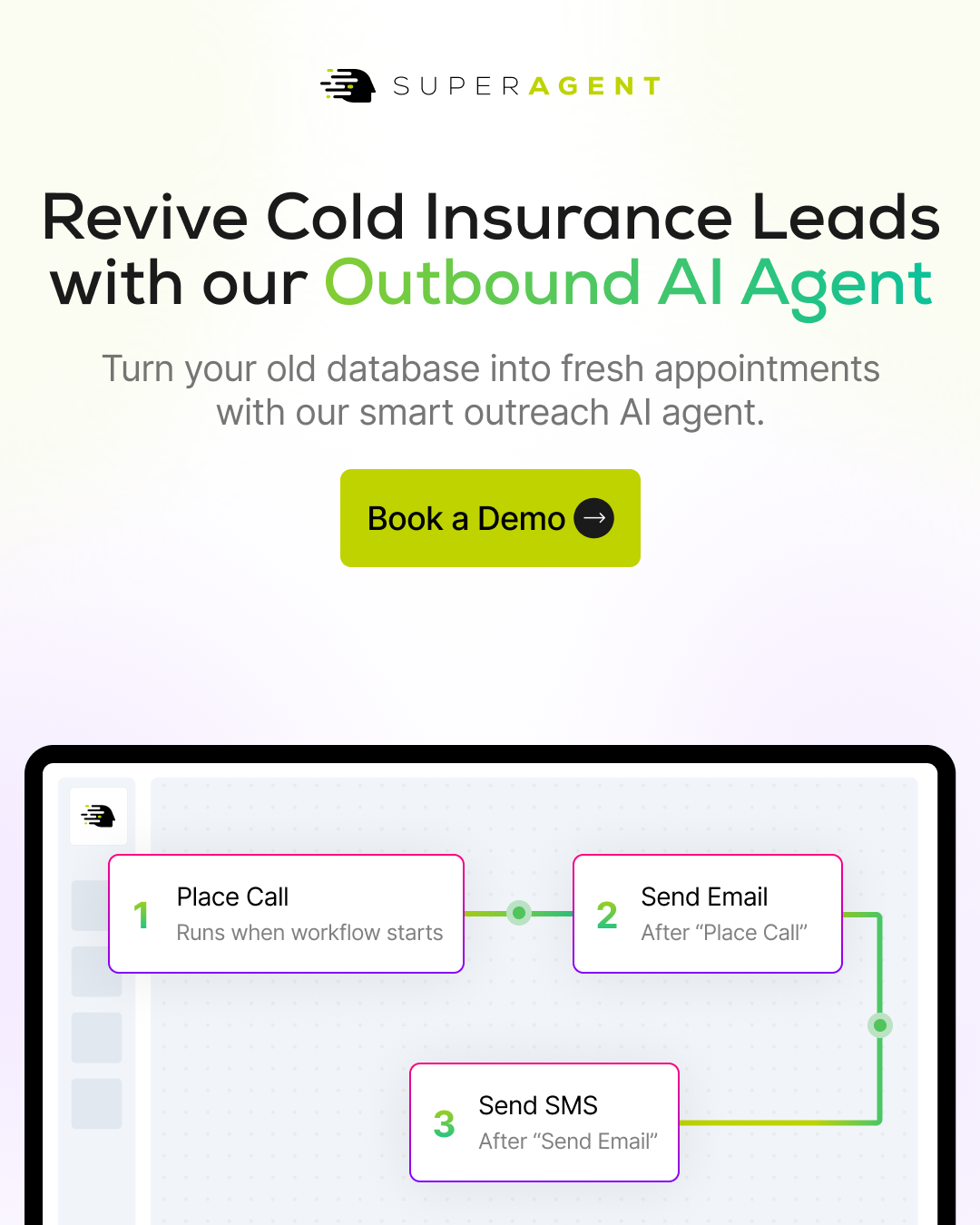 Superagent Facebook ad from Feb 5, 2026