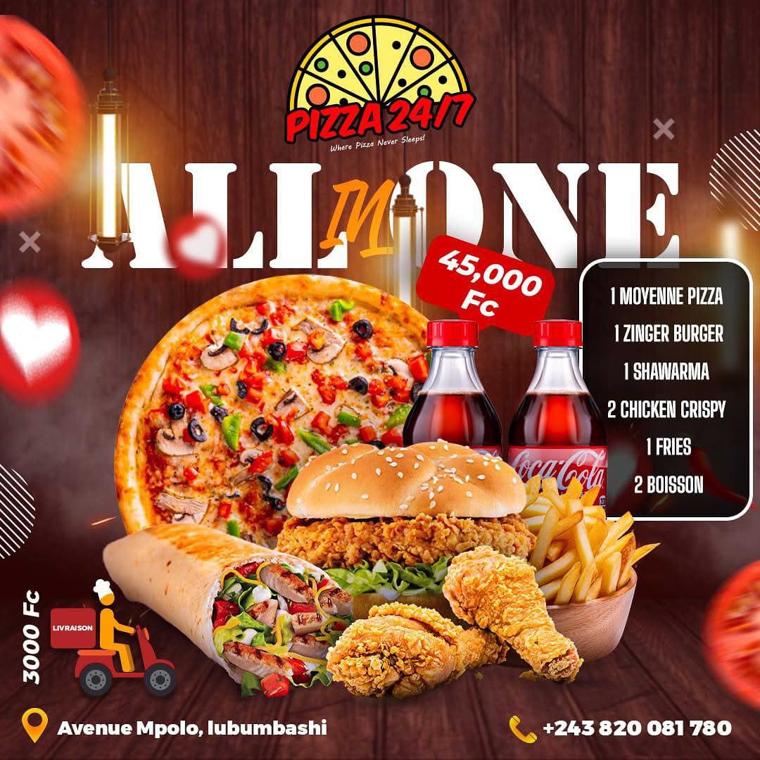 pizza247lshi Facebook ad: The Best Deals Disponible pour Livraison a Domicile…