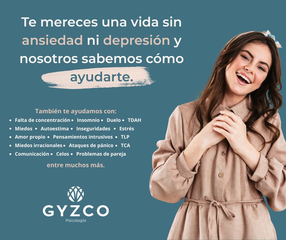 Gyzco Psicología - Psicólogo en Aguascalientes Facebook ad: Tu mente está pidiendo ayuda.