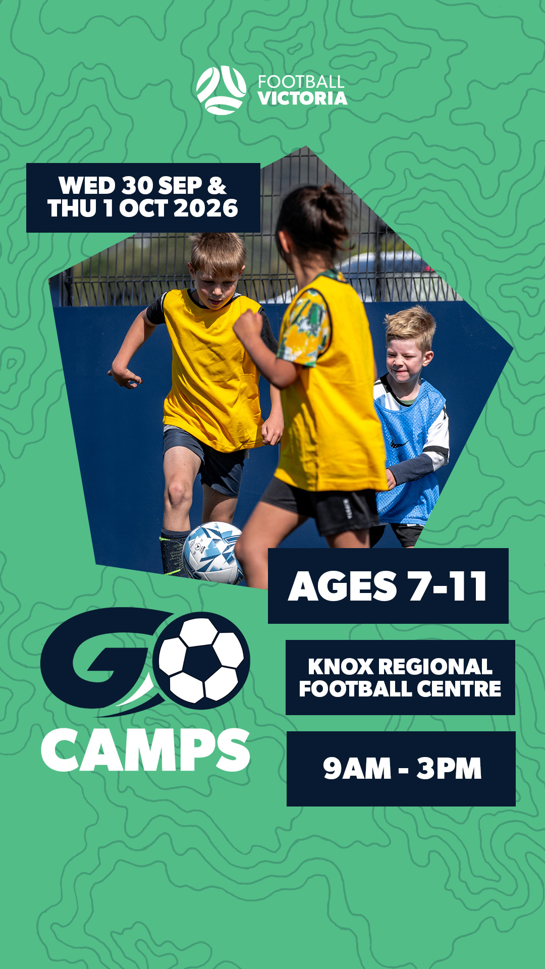 Football Victoria Facebook ad: Registrations Closing!
