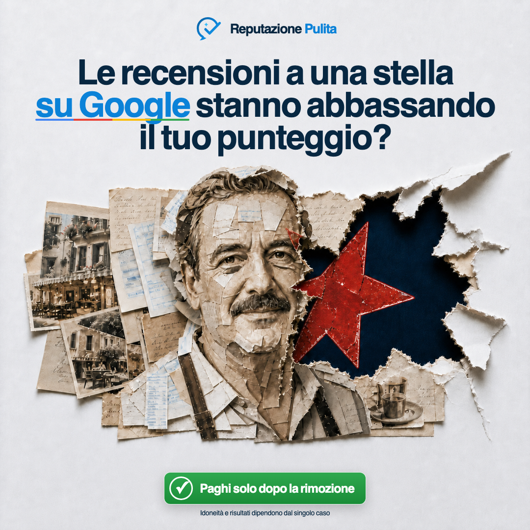 Reputazione Pulita Facebook ad: Rimuoviamo la recensione o non paghi