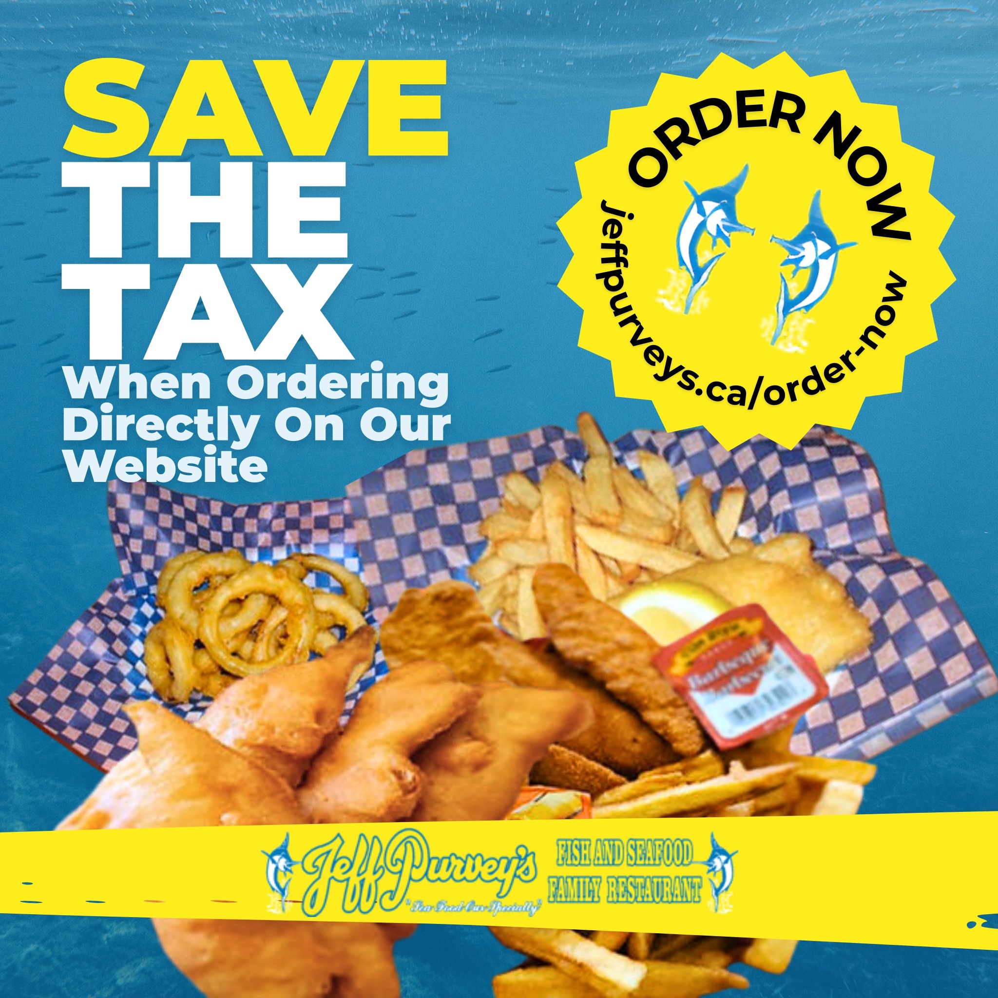 Jeff Purvey's Fish & Chips Facebook ad from Jun 1, 2026