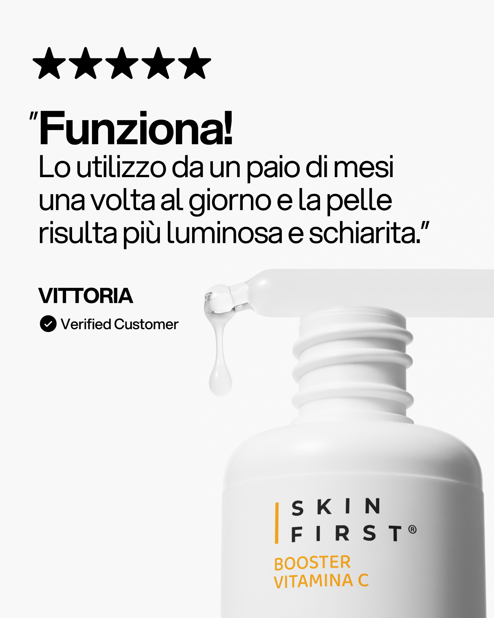 SKIN FIRST Facebook ad