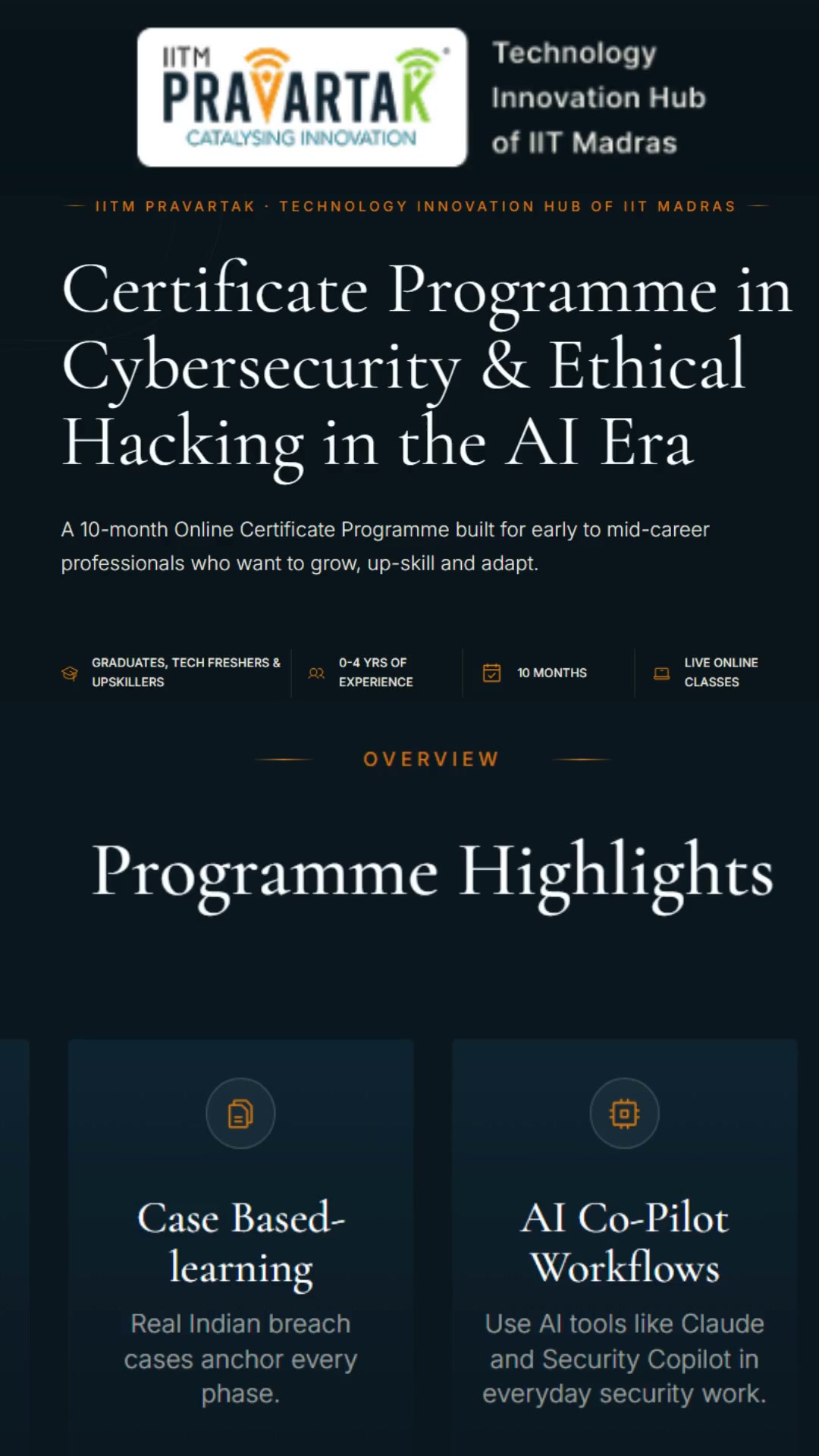 Masai School Facebook ad: Learn CyberSecurity & Ethical Hacking