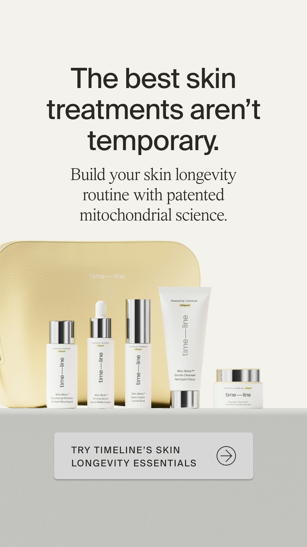 Timeline Longevity Facebook ad