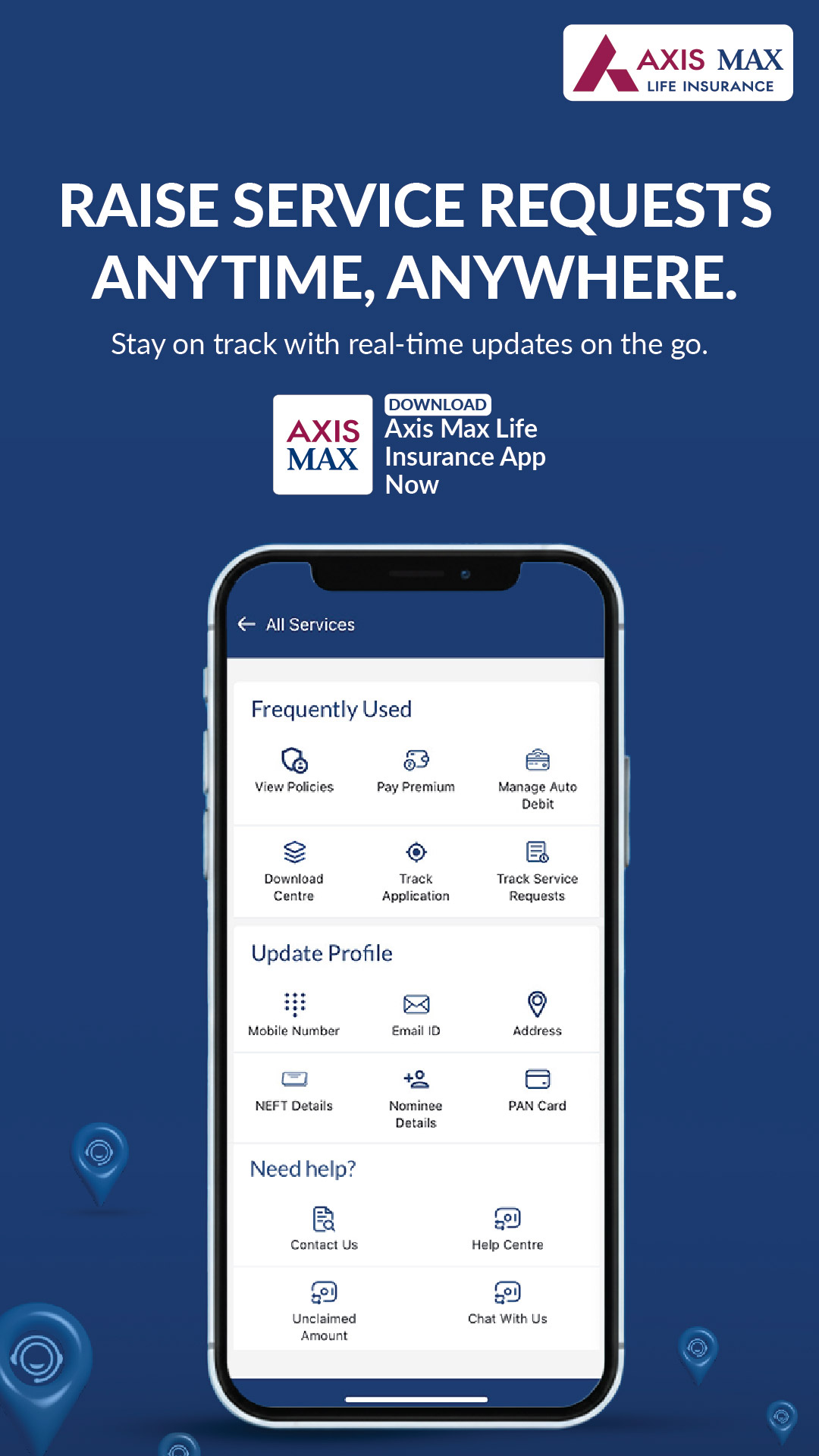 Axis Max Life Insurance Facebook ad