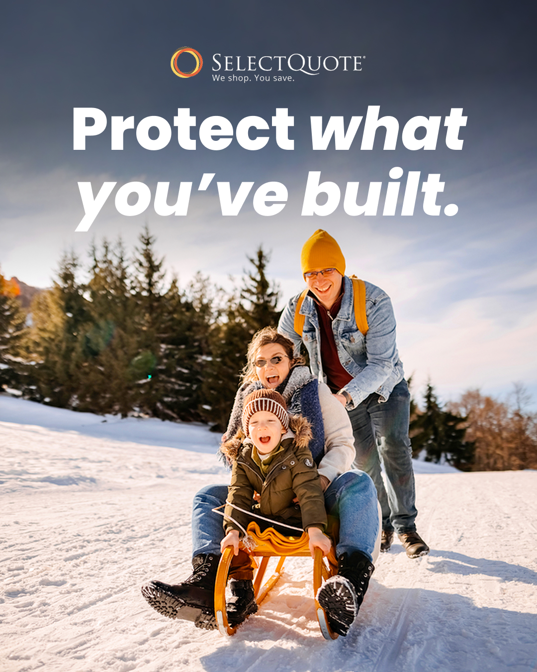 SelectQuote Insurance Services Facebook ad