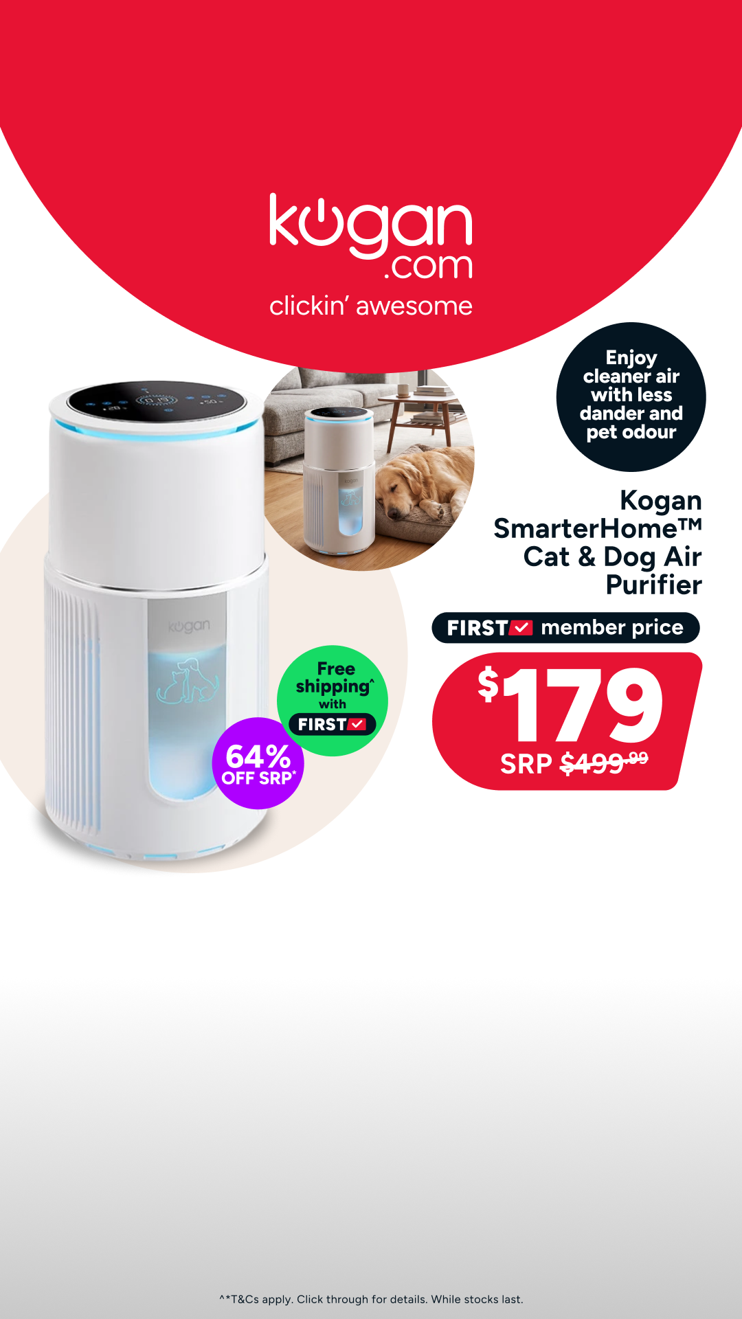 Kogan.com Facebook ad
