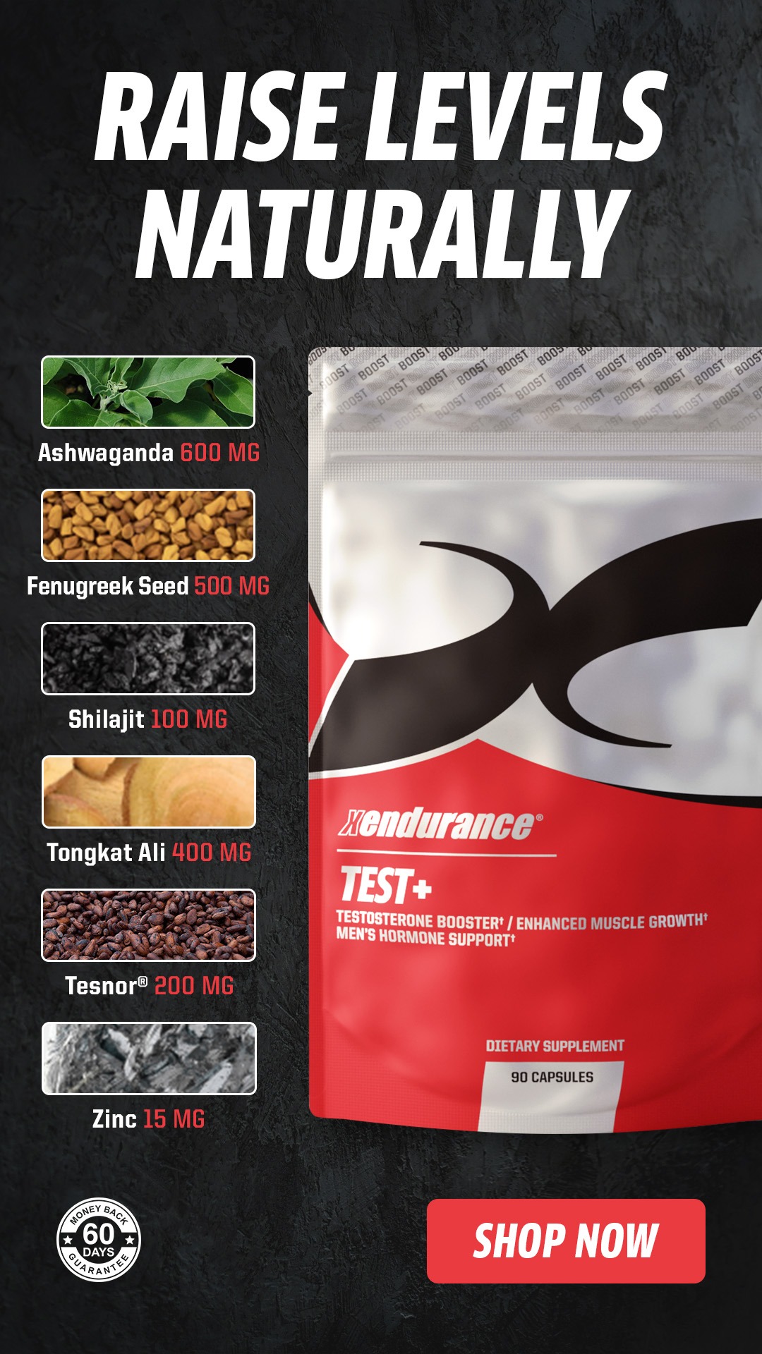 Xendurance Facebook ad