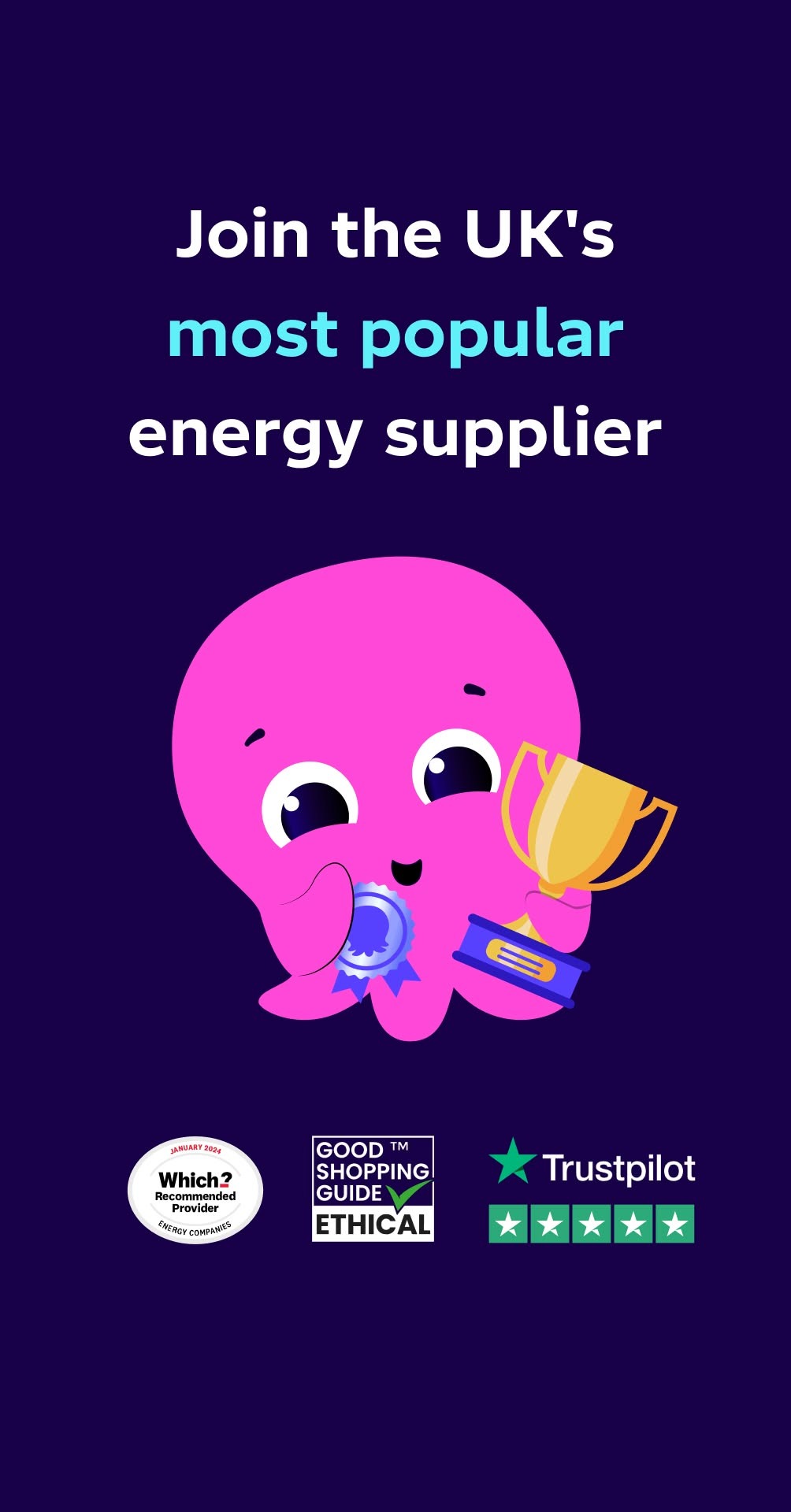 Octopus Energy Facebook ad from Feb 23, 2026