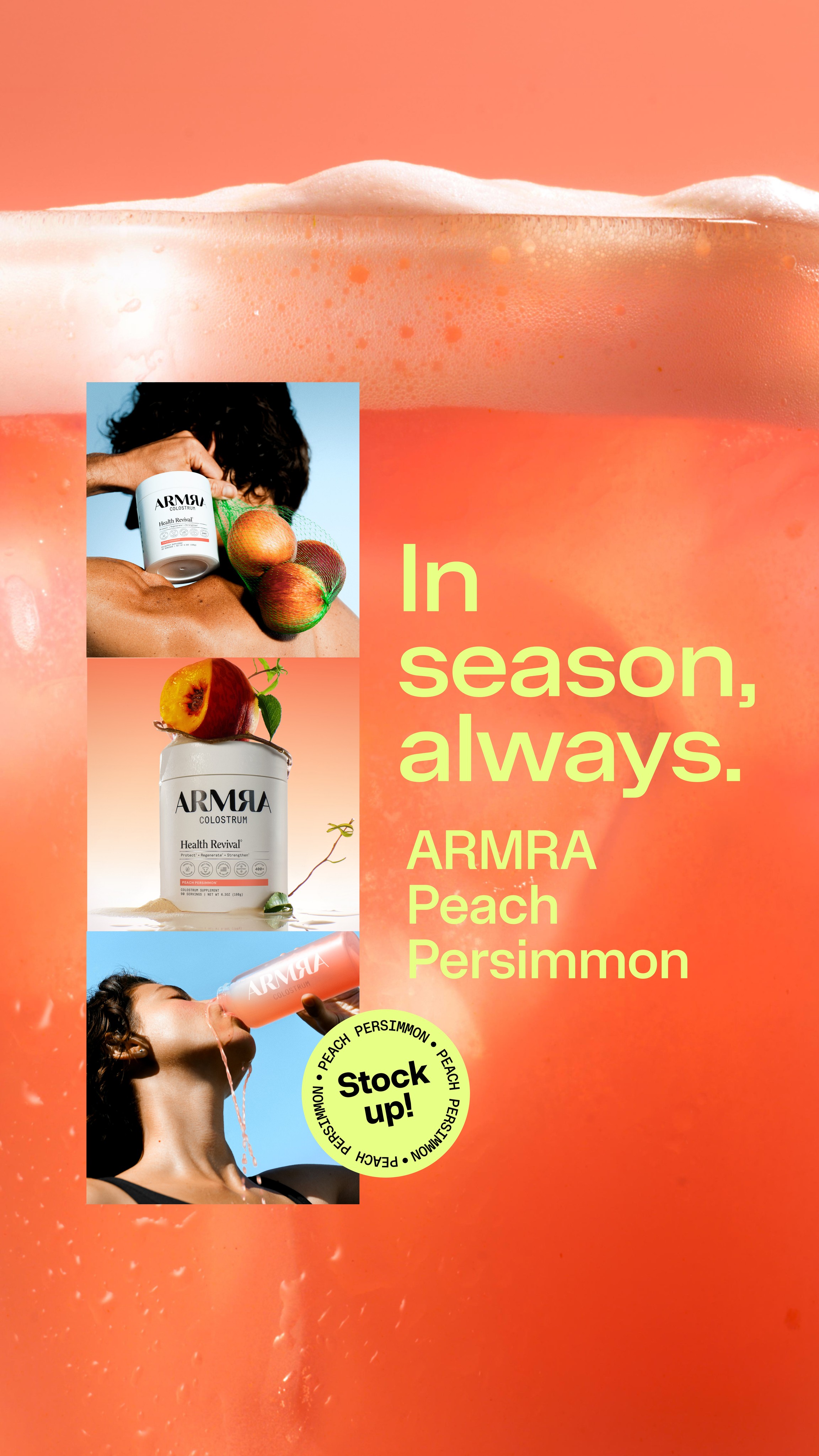 ARMRA Facebook ad