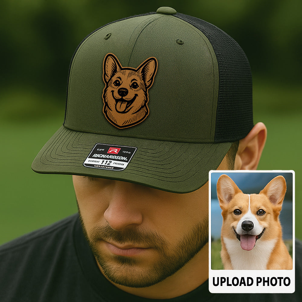 EO Craftworks Facebook ad: Wear Your Dog’s Love with a Custom Trucker Hat!