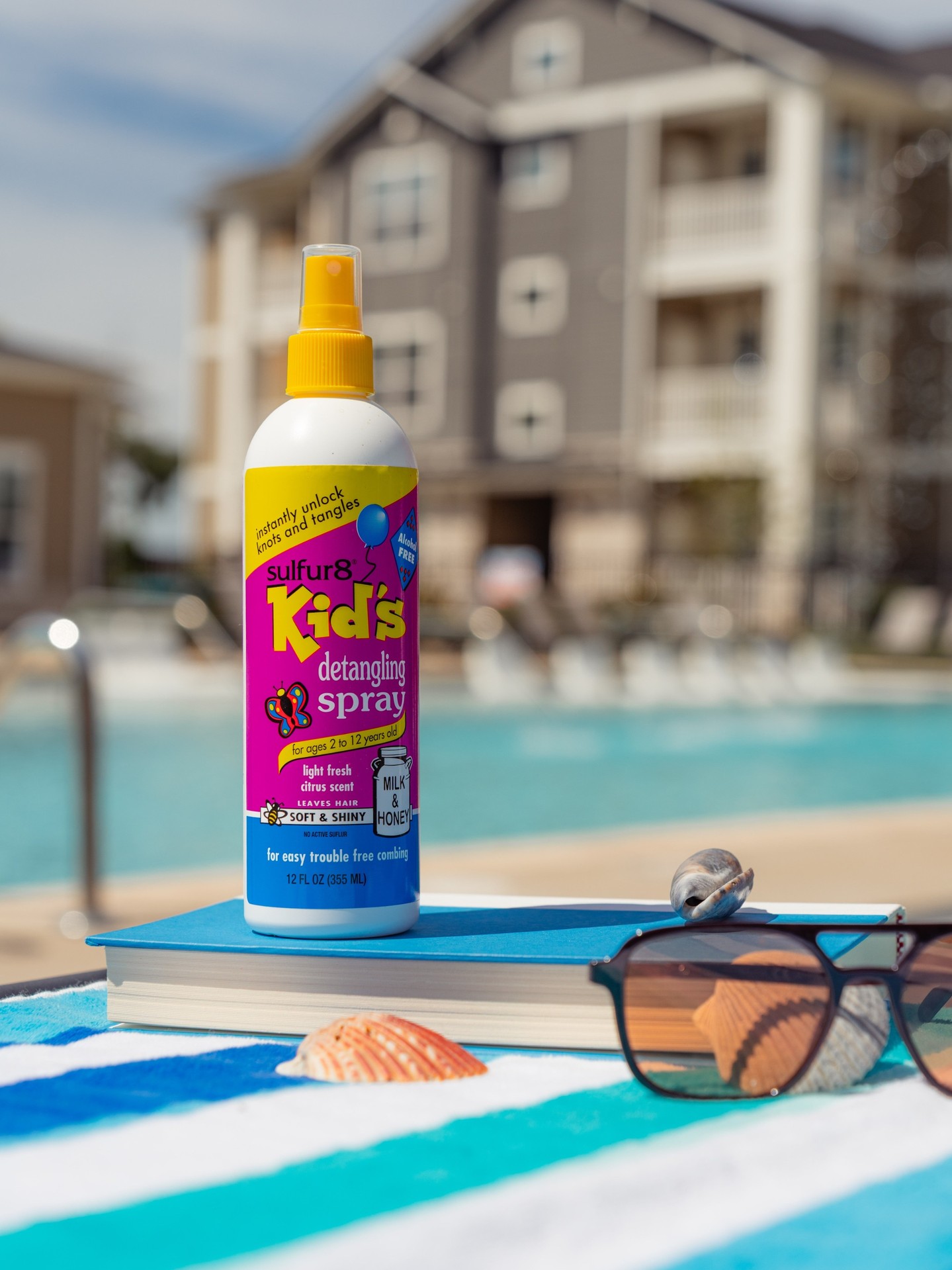 Sulfur8 Facebook ad: Use Sulfur8 Kid’s Detangling Spray, so your little…