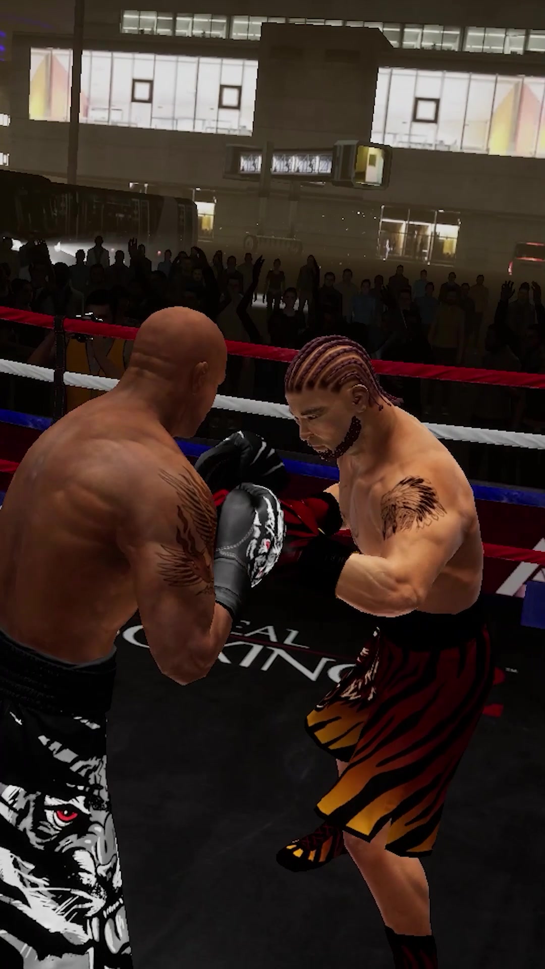 Real Boxing Facebook ad: Get ready to rumble