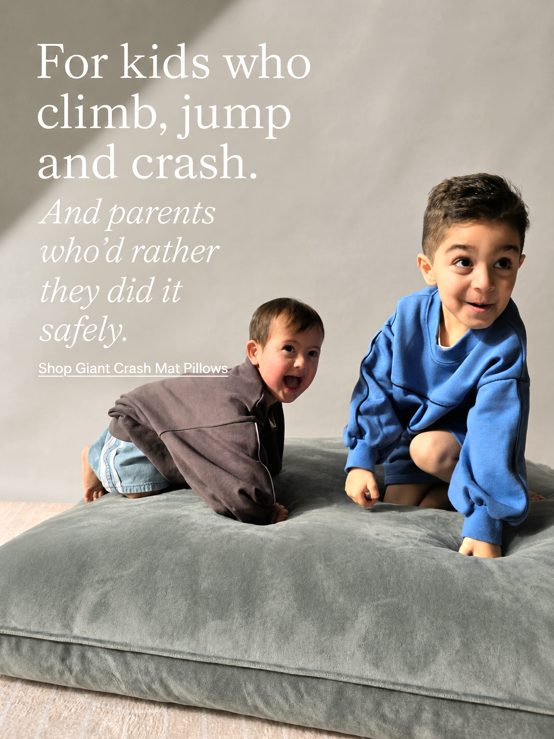 The Sensory Specialist Facebook ad: Soft Landings For Active Kids