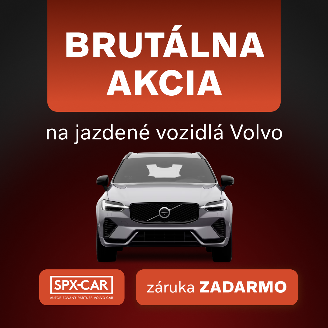SPX-CAR GROUP a.s. Facebook ad: Brutálna akcia na jazdené vozidlá Volvo