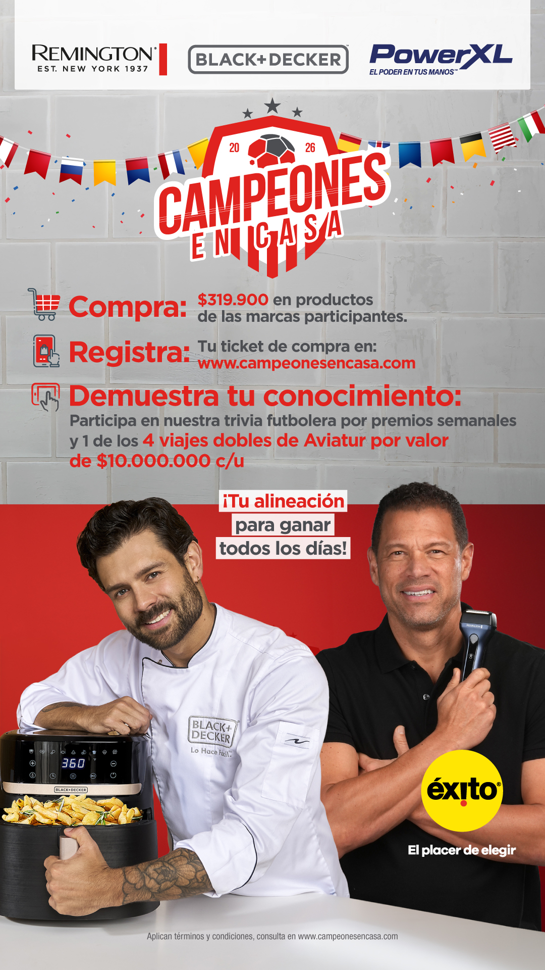 Éxito Facebook ad