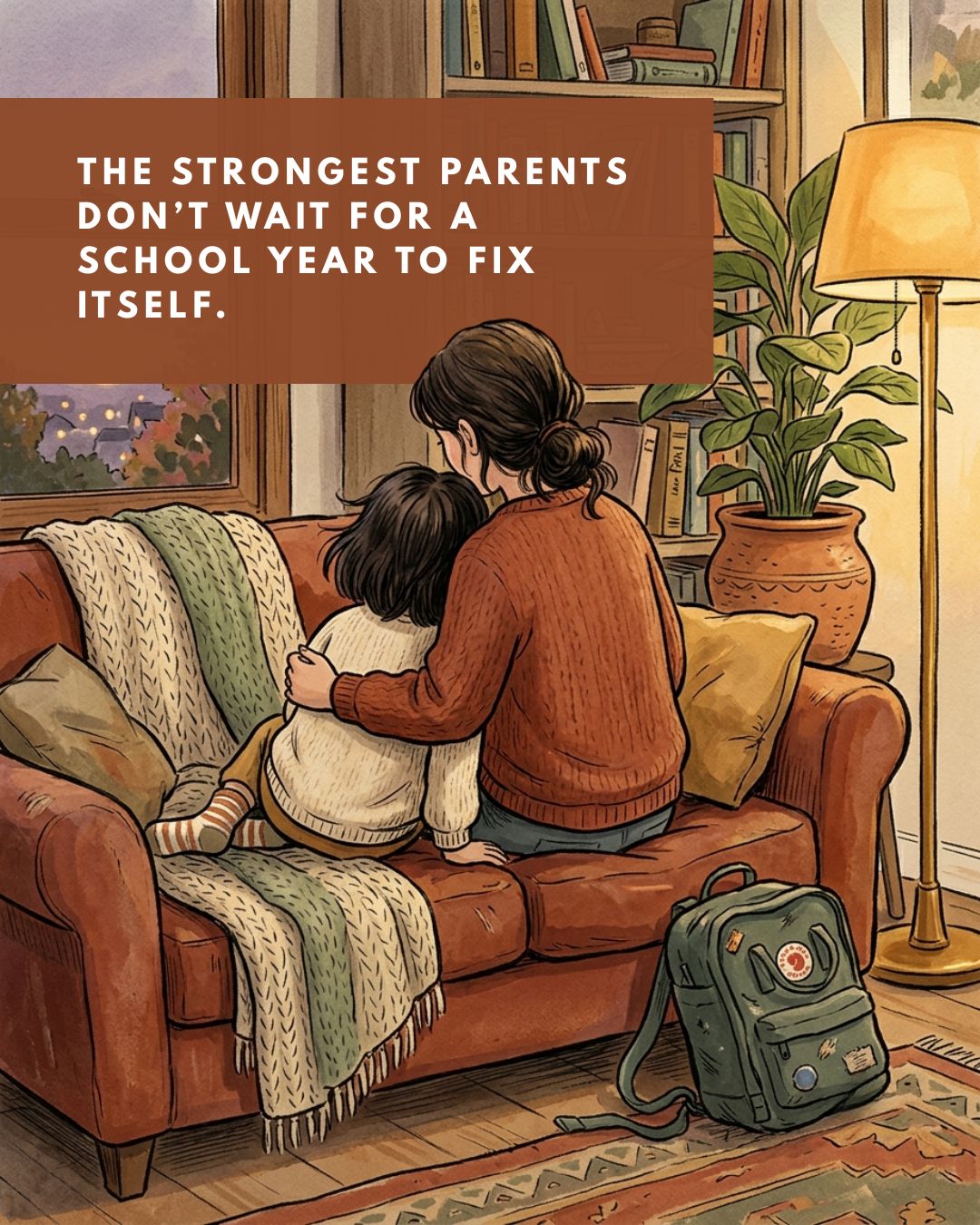 Rooted Rhythm Therapy and Parent Coaching Facebook ad: SOME KIDS DON'T STRUGGLE WITH SCHOOL. THEY STRUGGLE WITH…