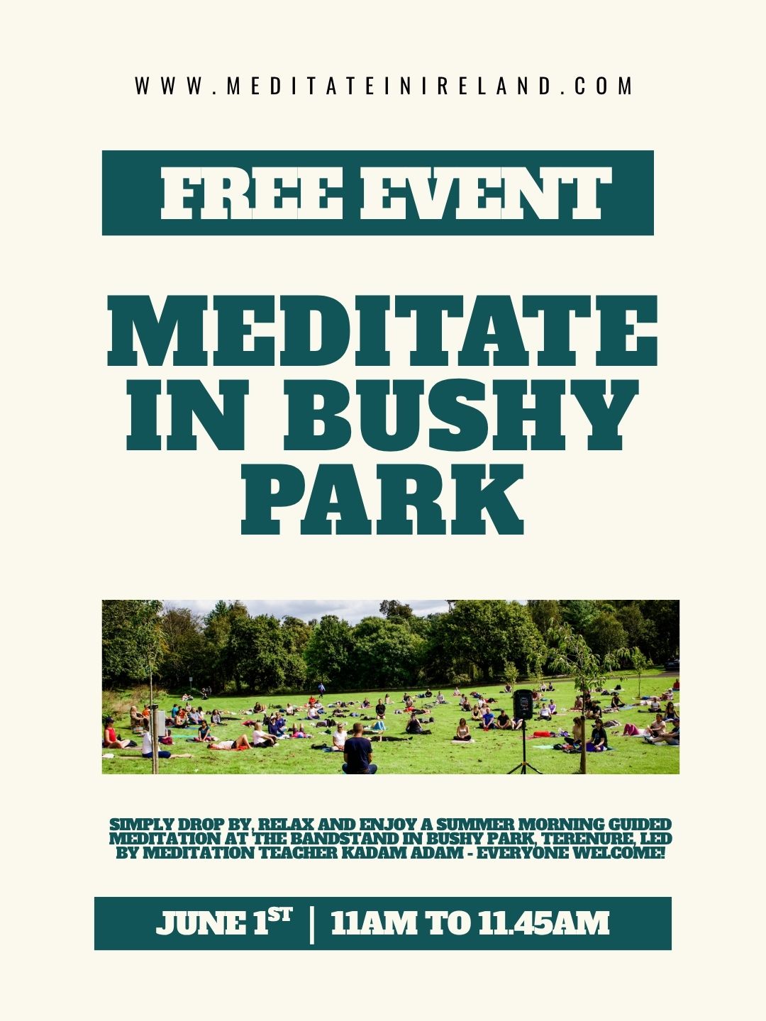 Tara Kadampa Meditation Centre, Dublin Facebook ad