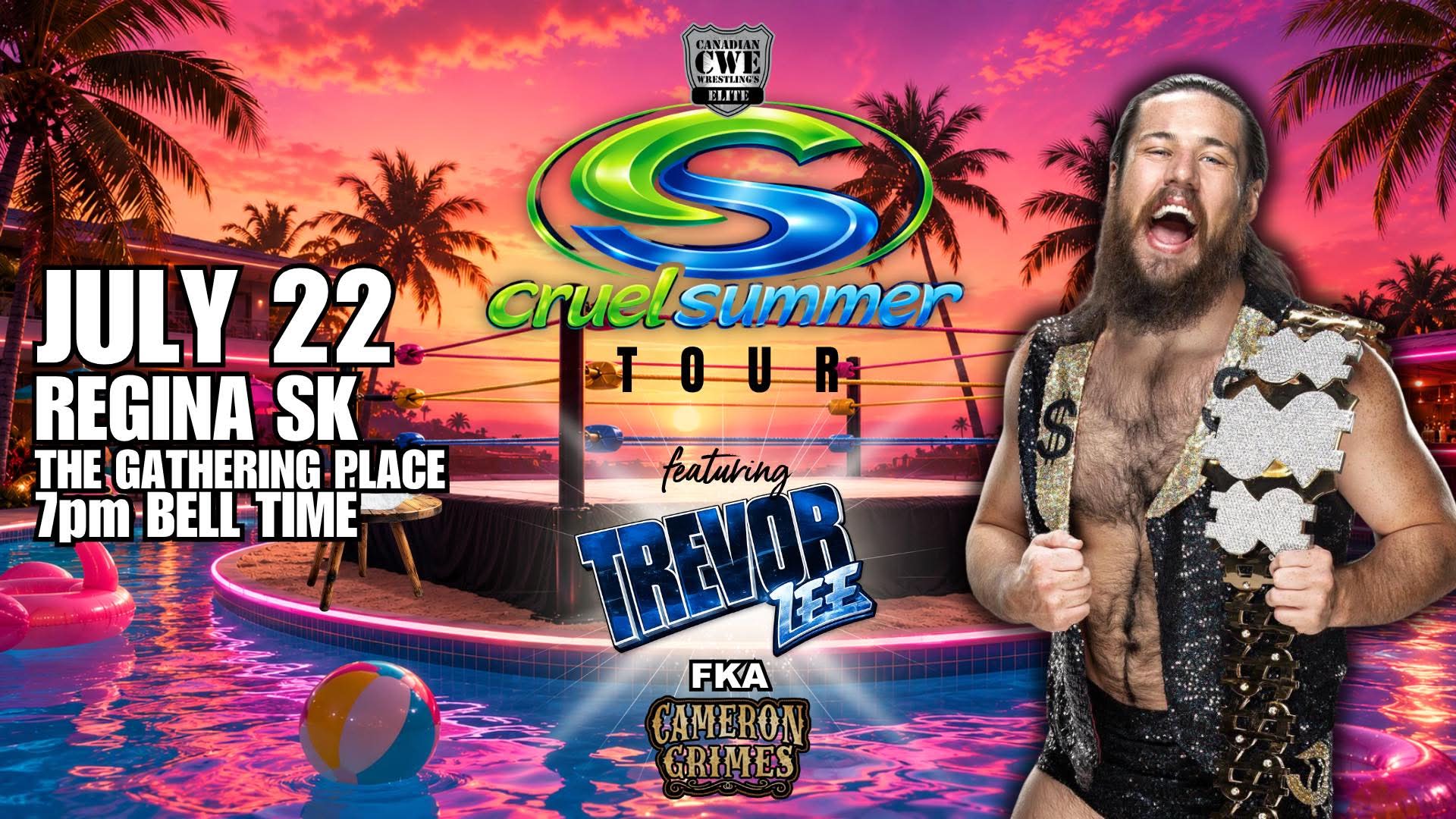 Canadian Wrestling's Elite Facebook ad