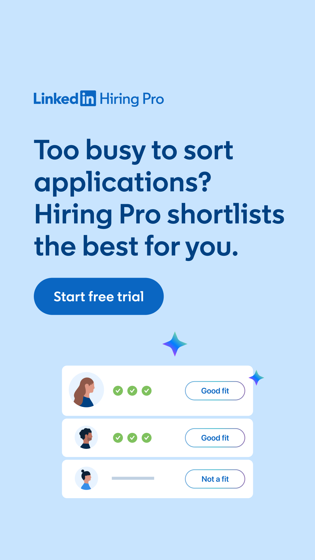LinkedIn Facebook ad