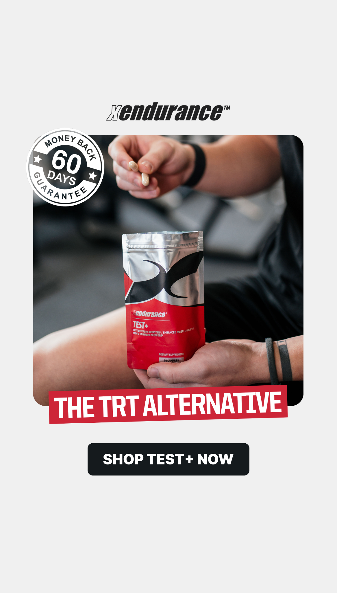 Xendurance Facebook ad