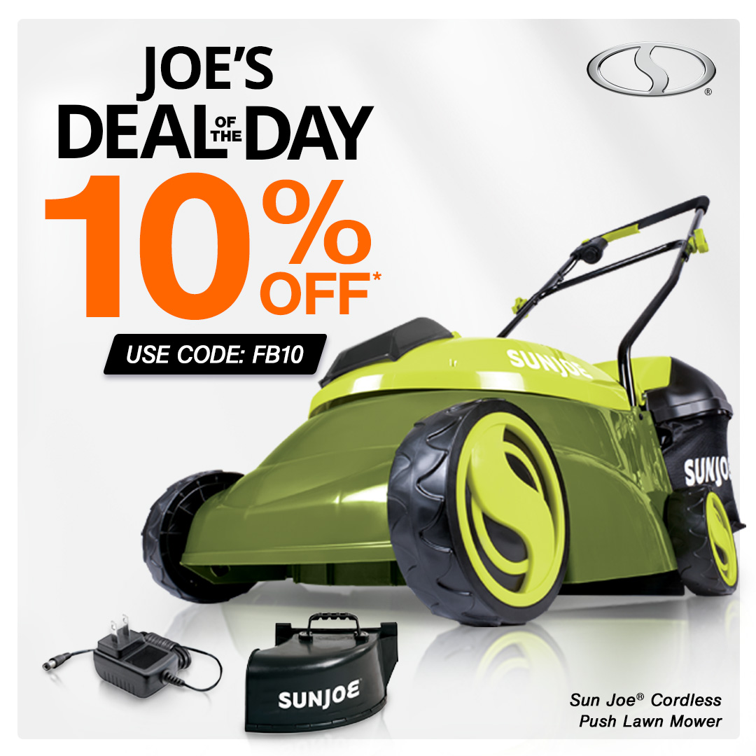 Snow Joe + Sun Joe Facebook ad