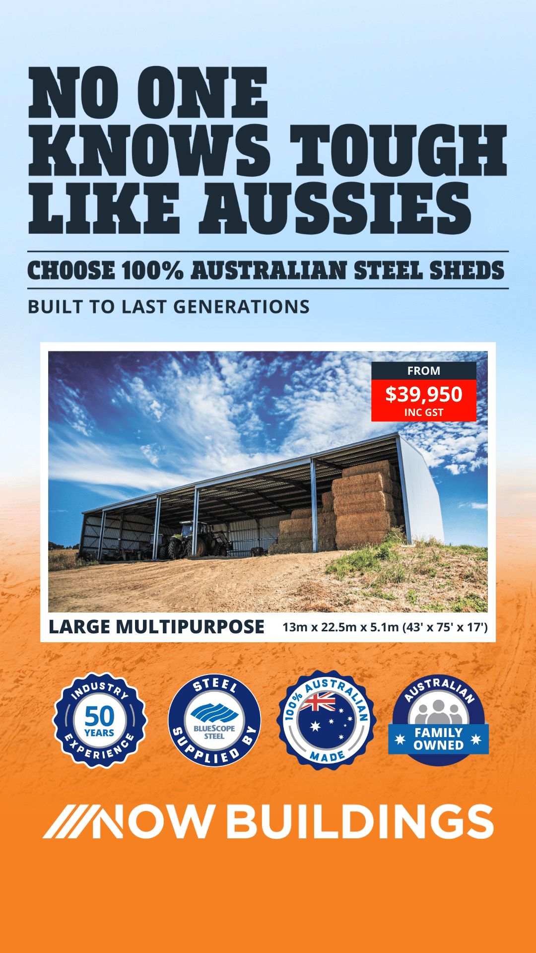 Now Buildings Facebook ad