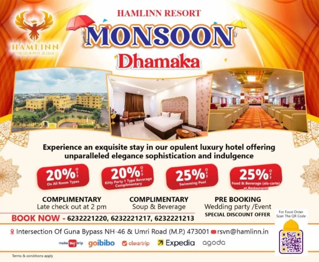 Hamlinn Resort Facebook ad: Hamlinn Resort Mansoon Dhamaka