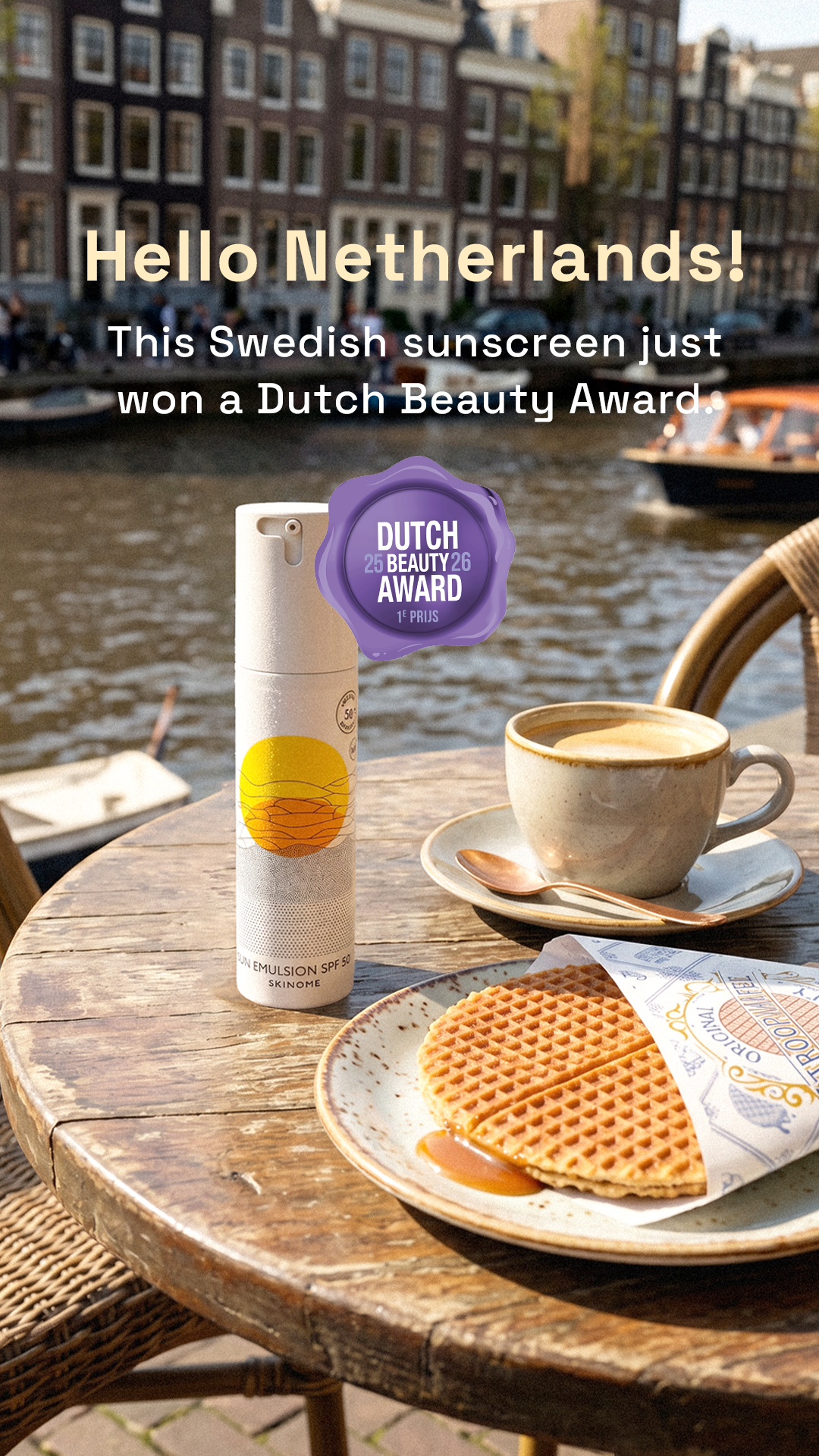 Skinome Facebook ad