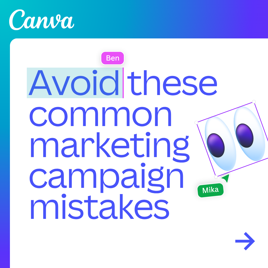 Canva Facebook ad