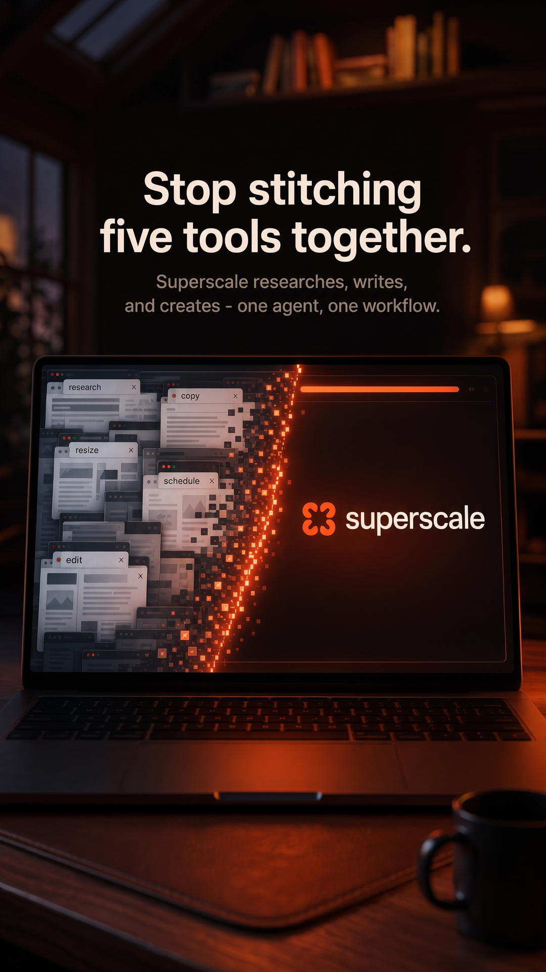 Superscale AI Facebook ad: Meet your AI creative strategist