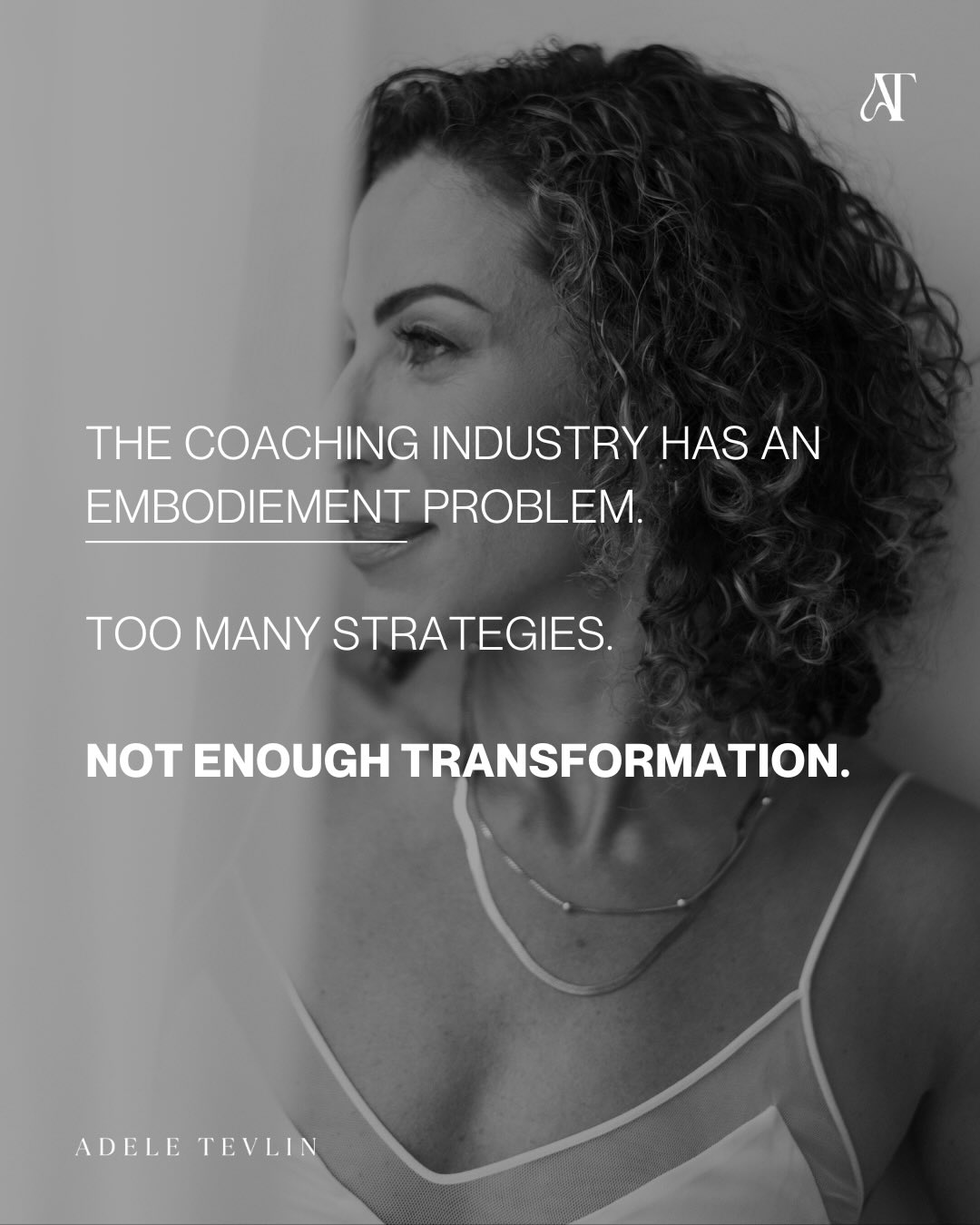 Adele Tevlin Facebook ad: Free Masterclass For Coaches Ready To Level Up
