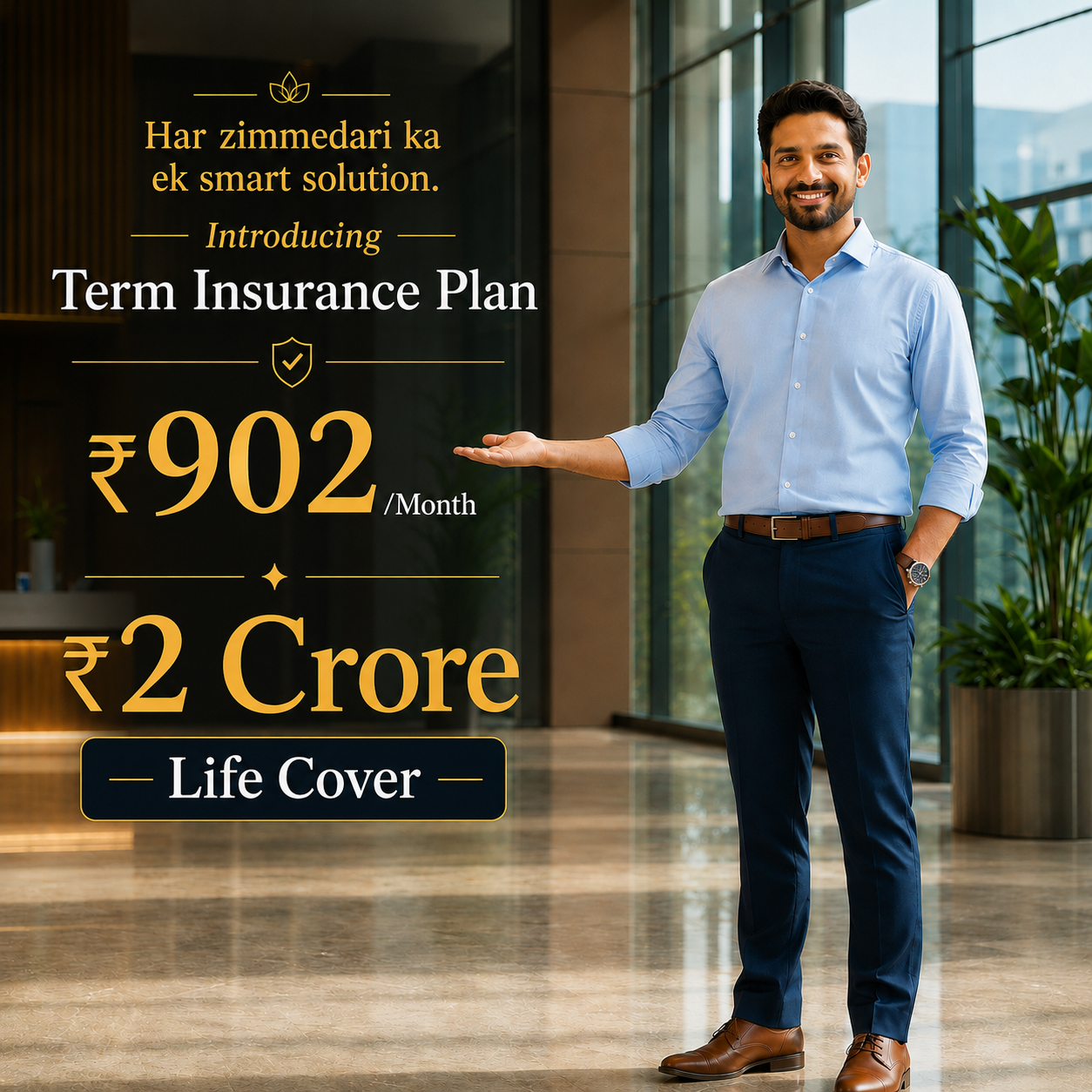 Best Term Insurance  Facebook ad
