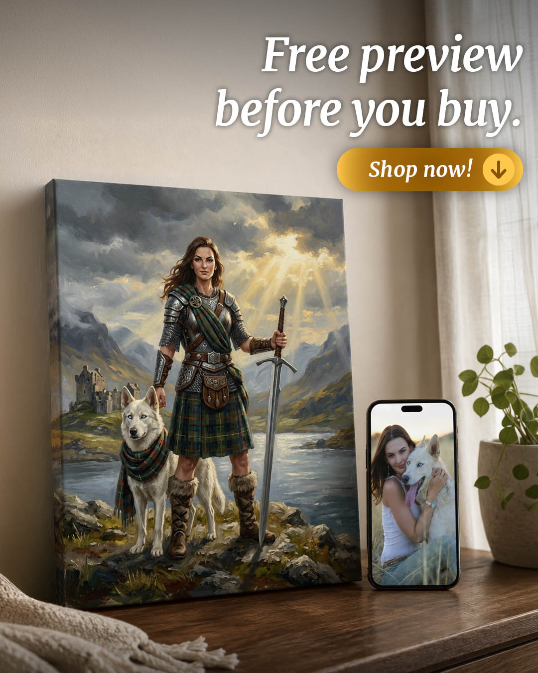 Turn Me Royal Facebook ad