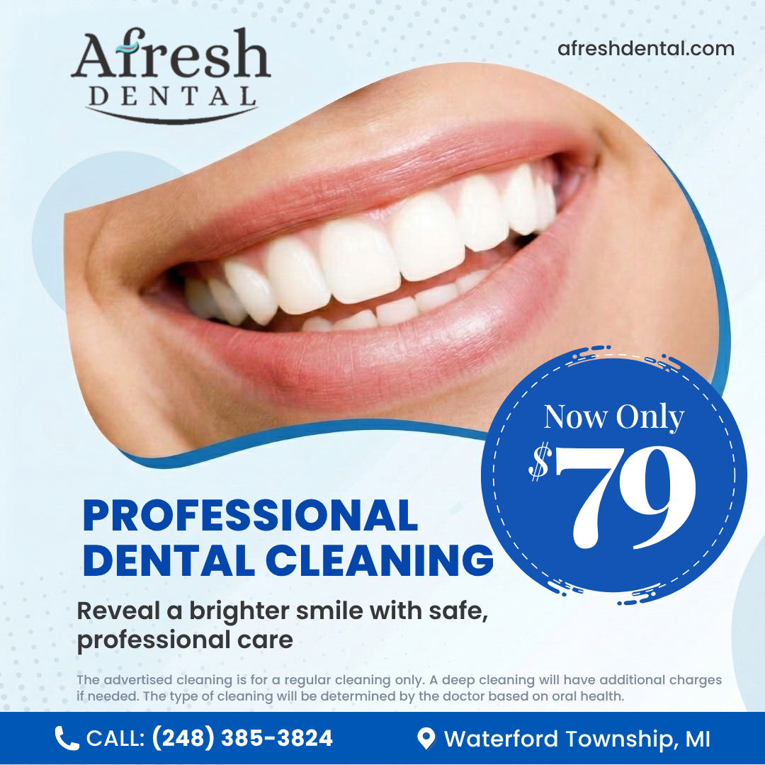 Afresh Dental Facebook ad