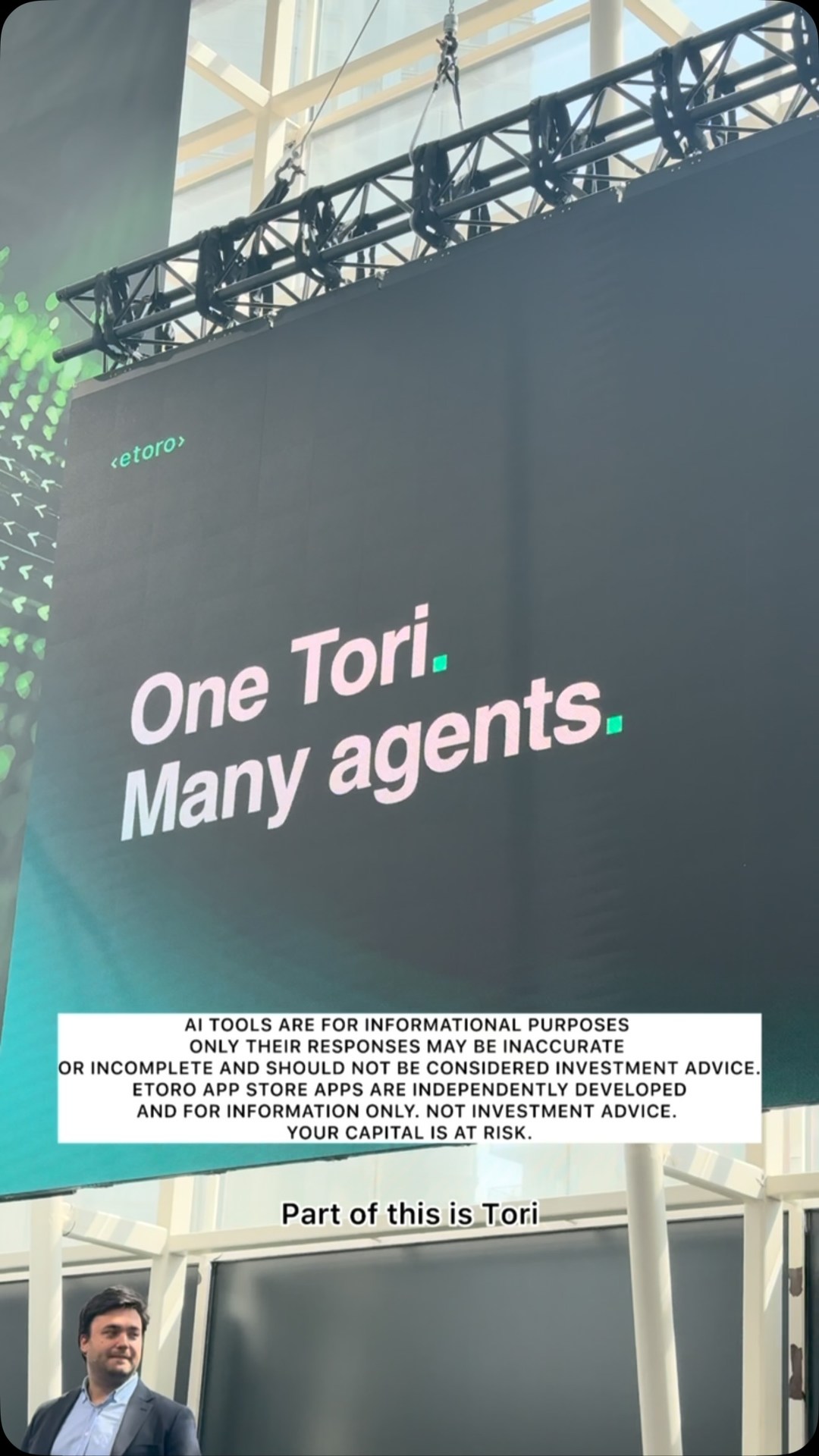 eToro Facebook ad: I am not trying to turn everyone into…