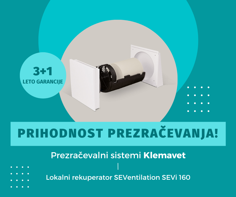 Klemavet - Prezračevalni sistemi Facebook ad from Mar 9, 2023