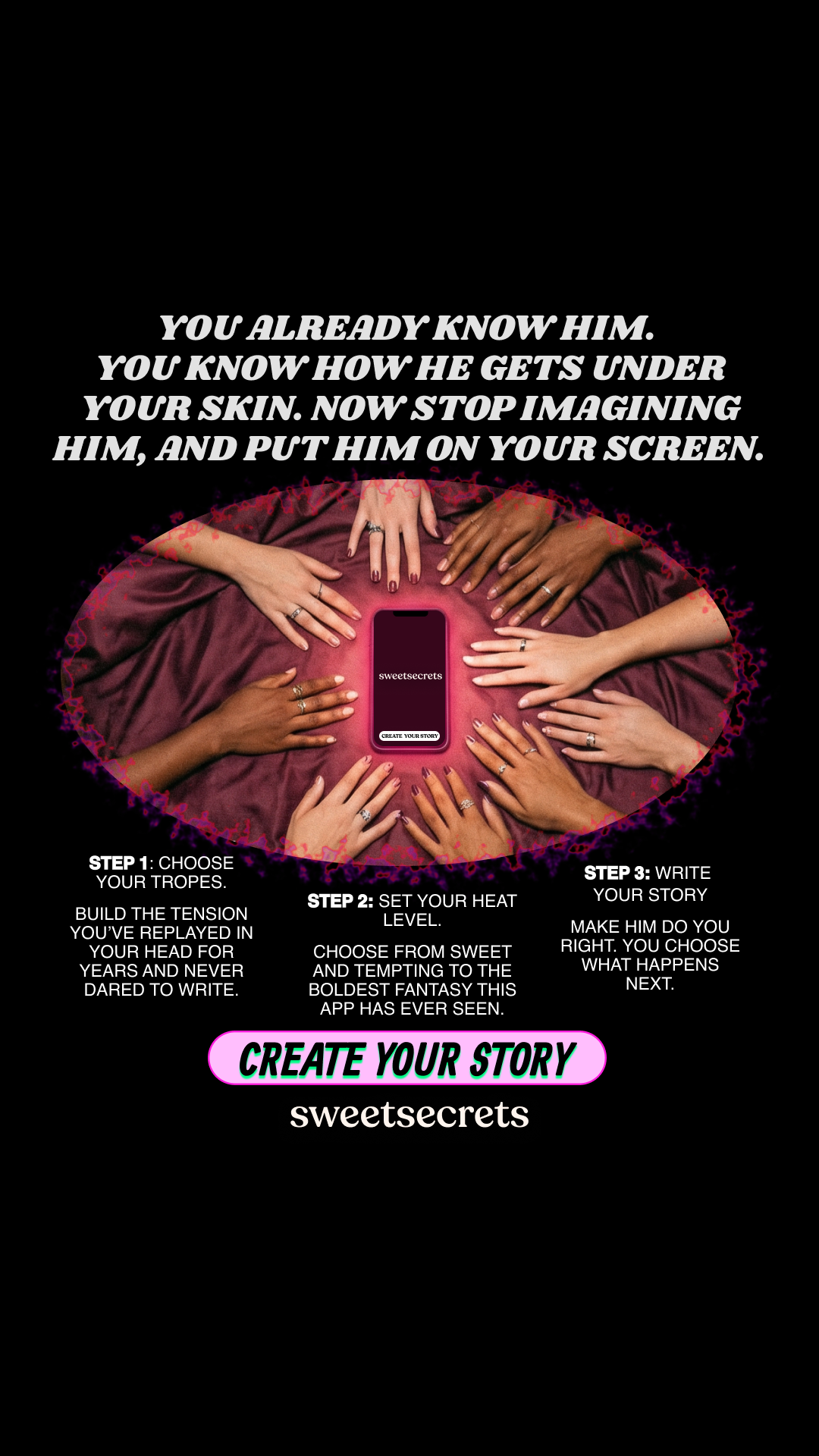 Sweetsecrets Facebook ad