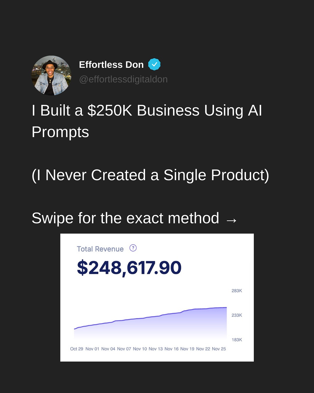 Effortless Digital Don Facebook ad
