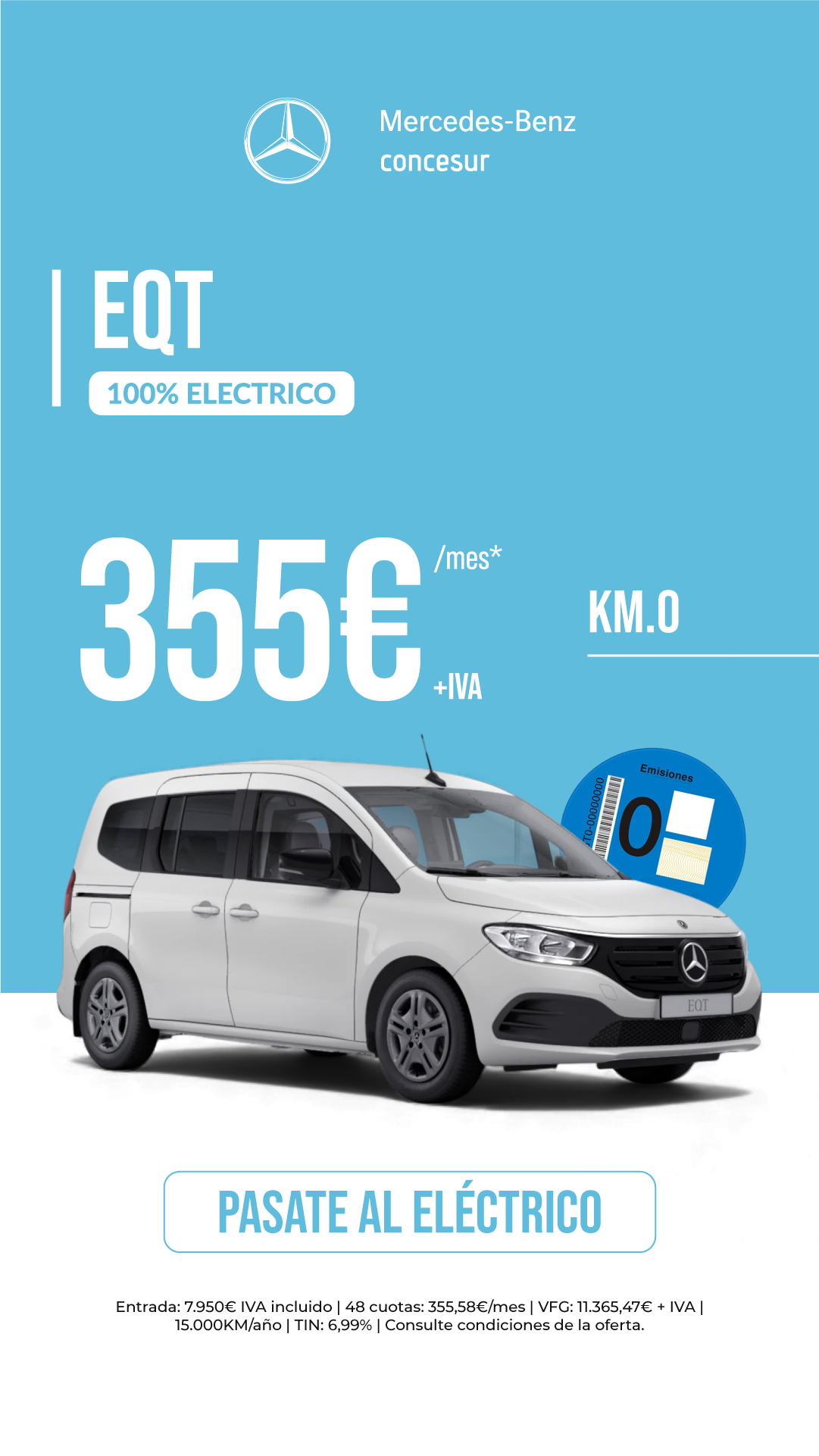 Concesur y Fervial Mercedes-Benz Facebook ad from Dec 11, 2025