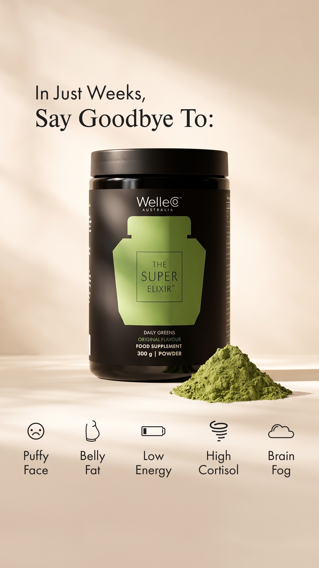 WelleCo Facebook ad