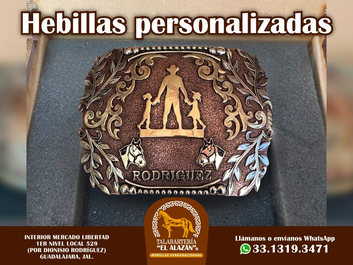 Hebillas El Alazán Facebook ad: Chatea con nosotros