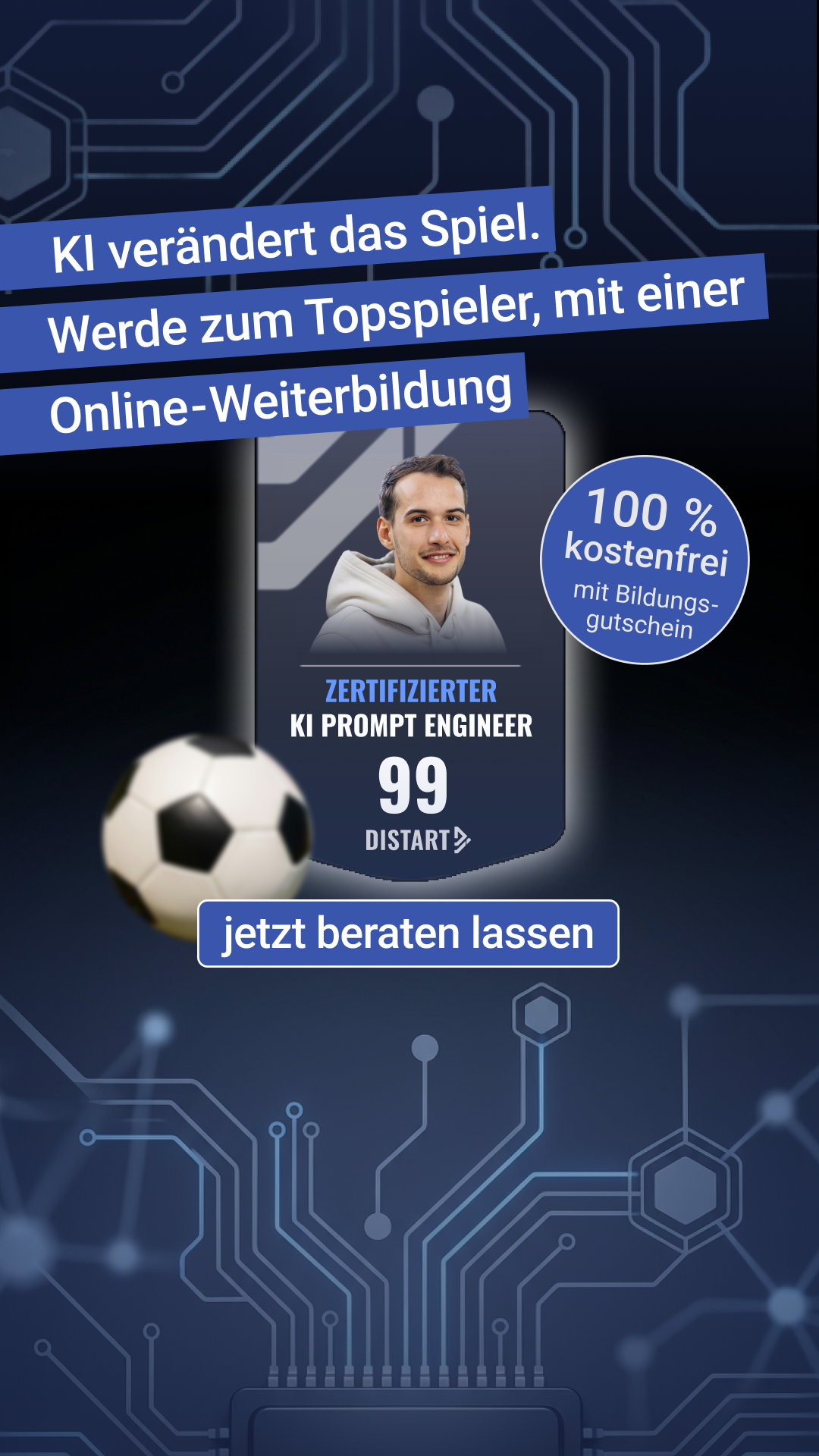 Distart Facebook ad