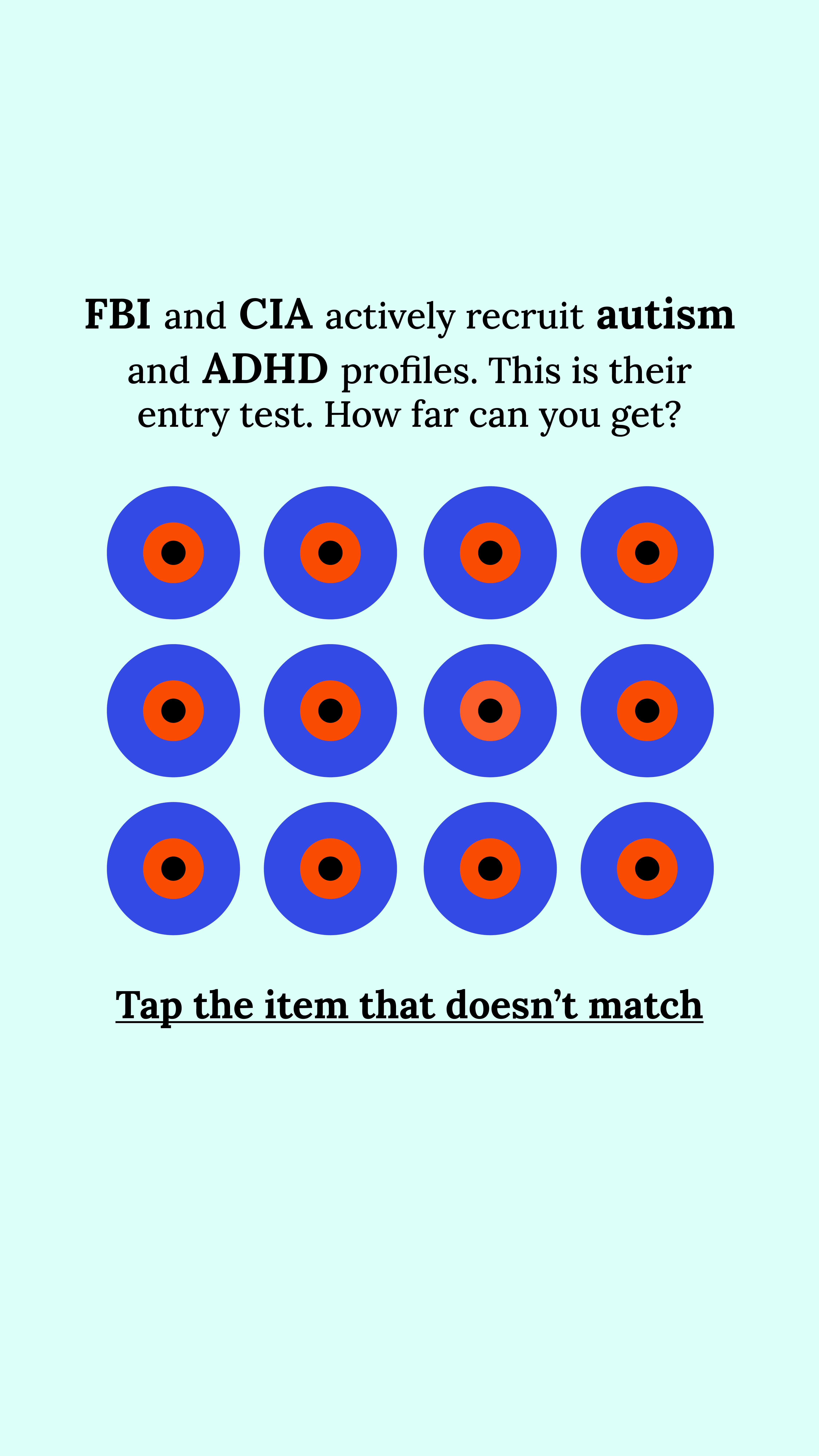 Brain Health Check Facebook ad